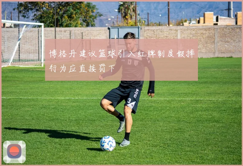 博格丹建议篮球引入红牌制度假摔行为应直接罚下